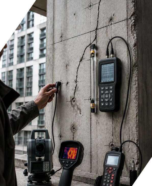 Инструментальное обследование зданий в Нурлате от 15641 р. | ЭкспертизаРоссия